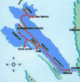 karta josipdol How to reach us. Rab, Croatia, Barbat,. Ferry Jablanac   Misnjak! karta josipdol